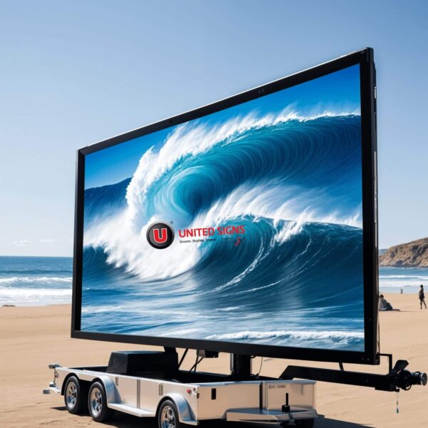 Mobile LED Screen Trailer USMT-16