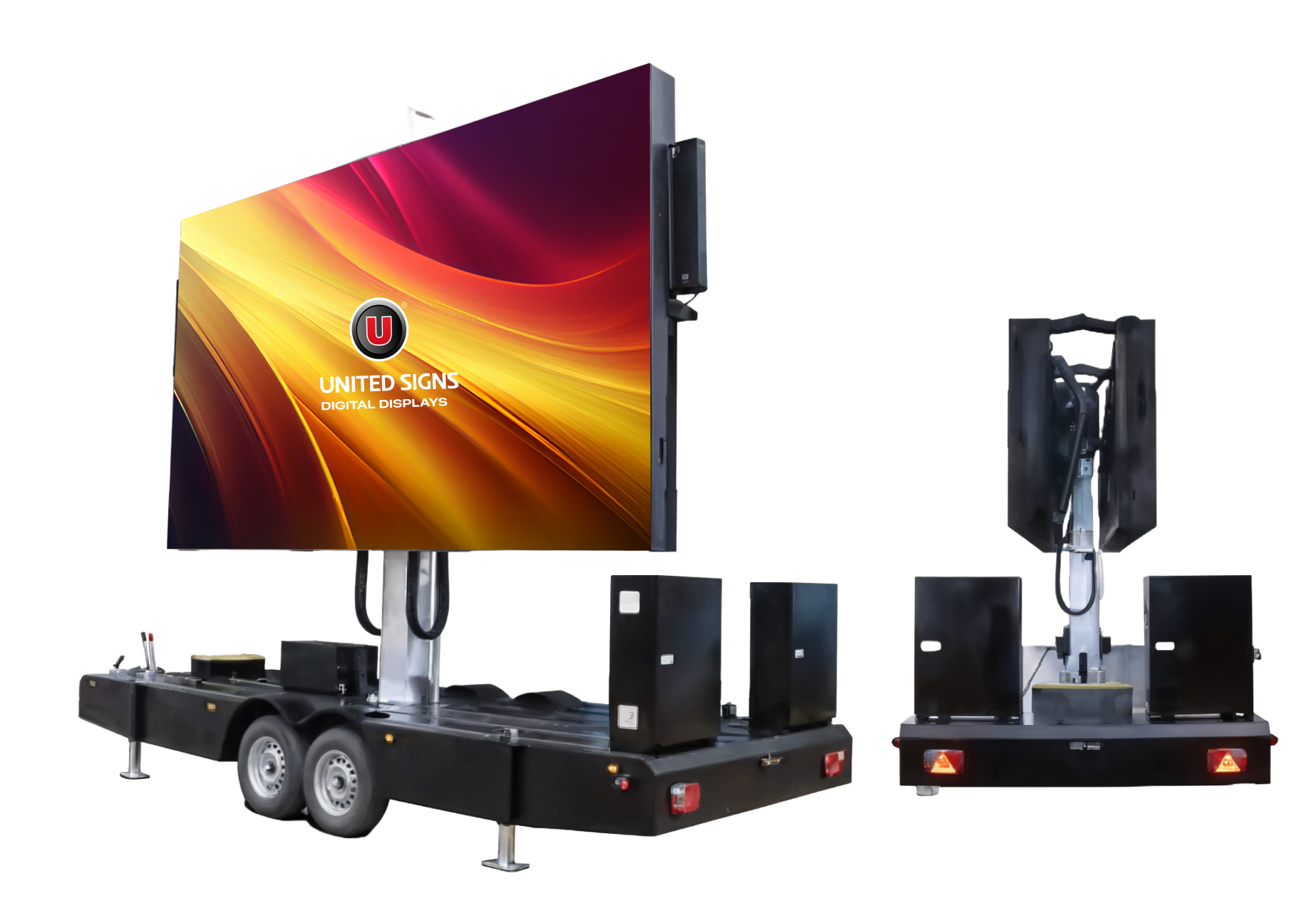 USMT-12 LED Video Displays Mobile Trailers