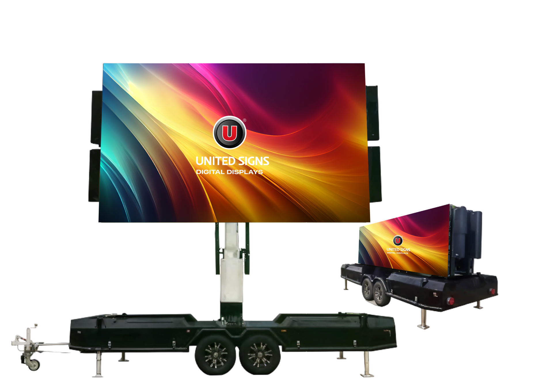 USMT-16 Mobile LED Screen Trailer