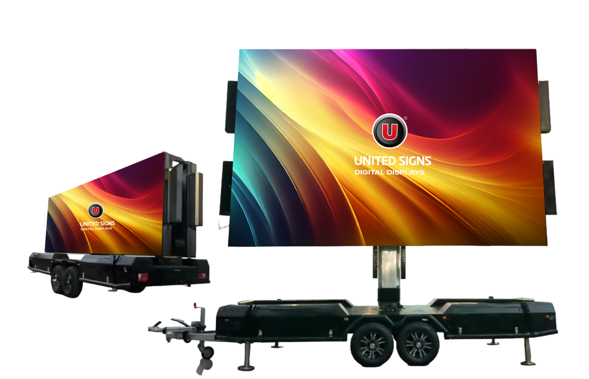 USMT-22 Portable LED Screen Trailer