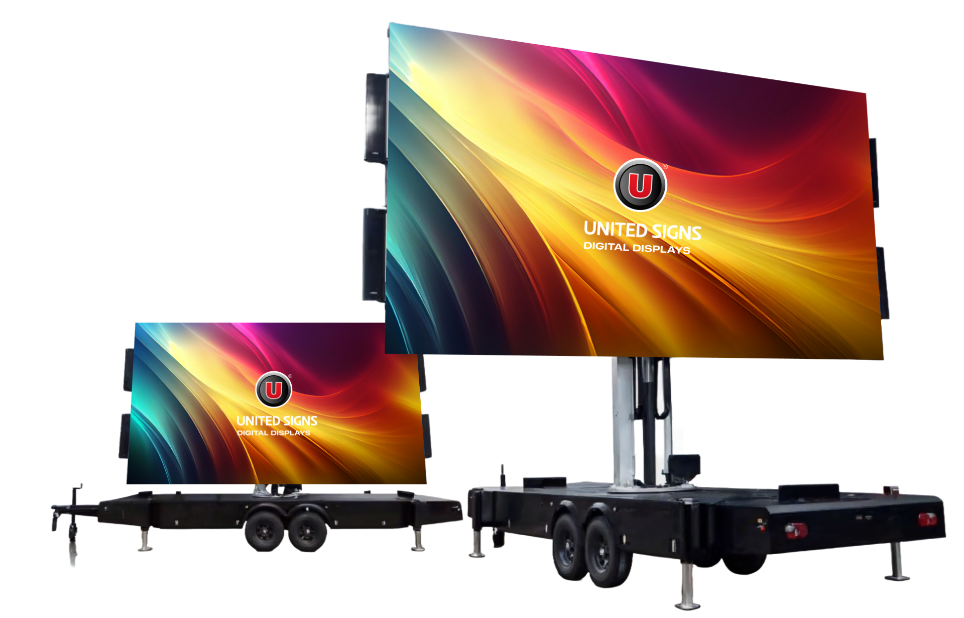 USMT-26 Mobile Video Screen Trailer