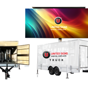 USMT-21S Enclosed Mobile LED Trailer