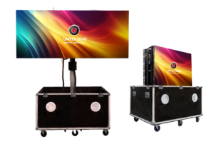 Portable Flight case USMT led screen