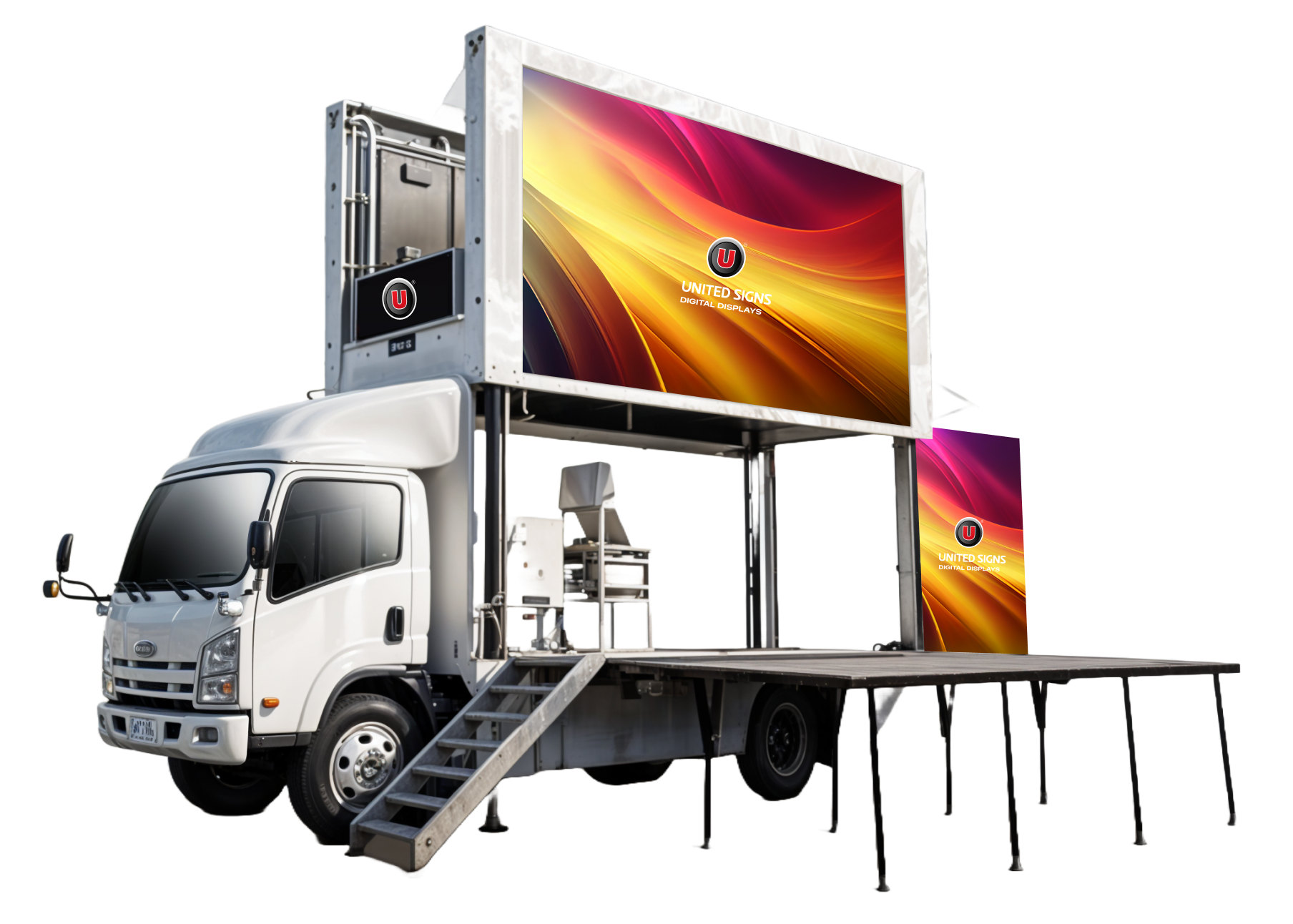 USMT-QL3815 LED Mobile Advertising Truck