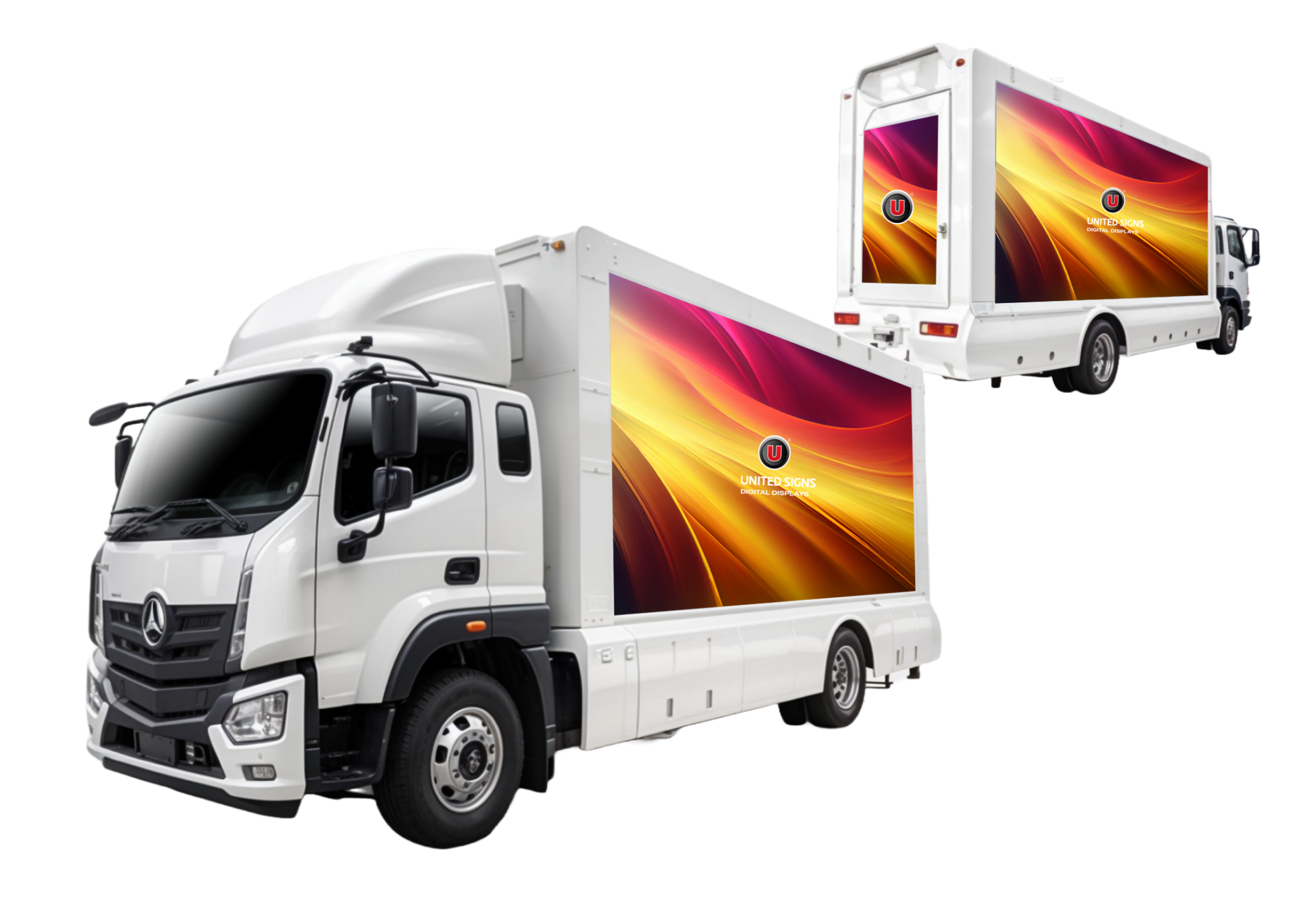 USMT-W4800 Mobile Trailer with LED Screen