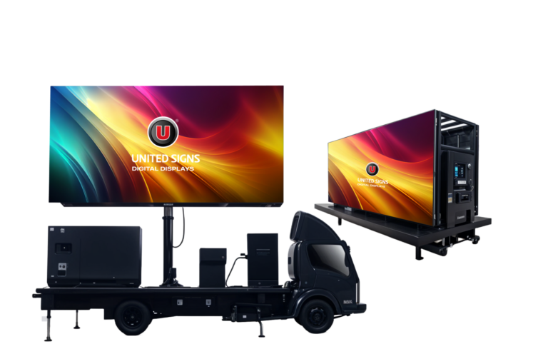 USMT-YZD33 Double-Sided Mobile LED Truck