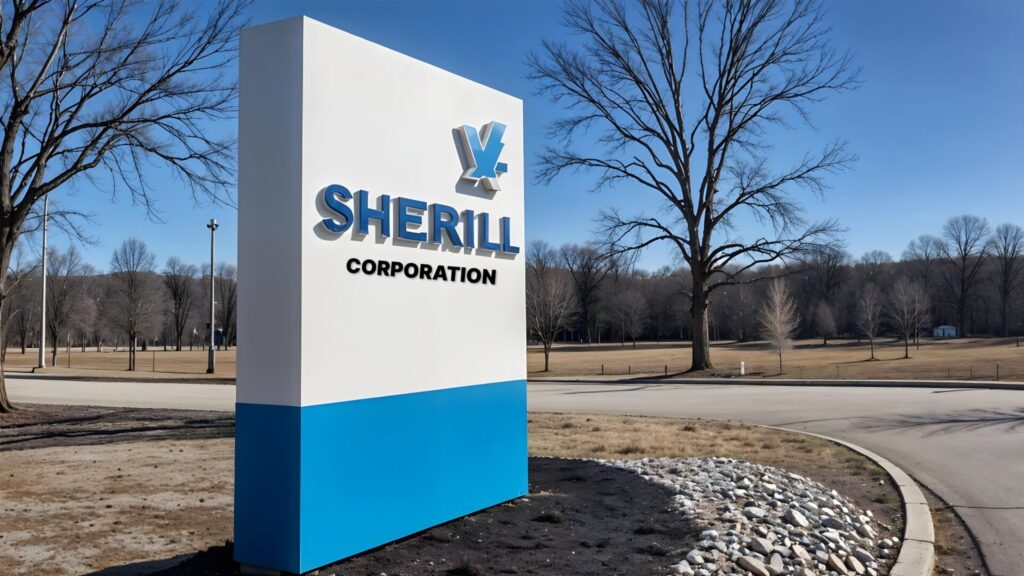 Corporate identity and branding signs