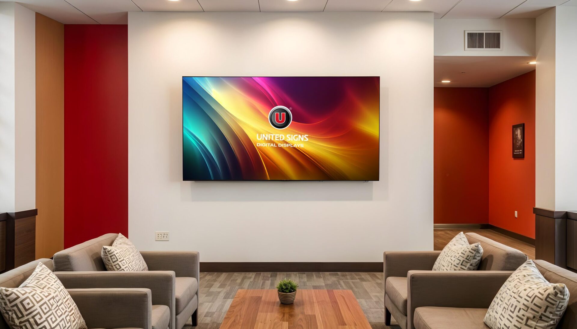 Multifamily property digital signage