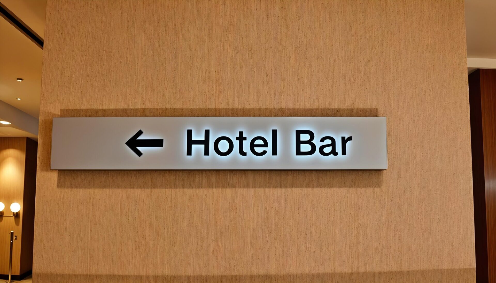 Hotel Directional Wayfinding Signage