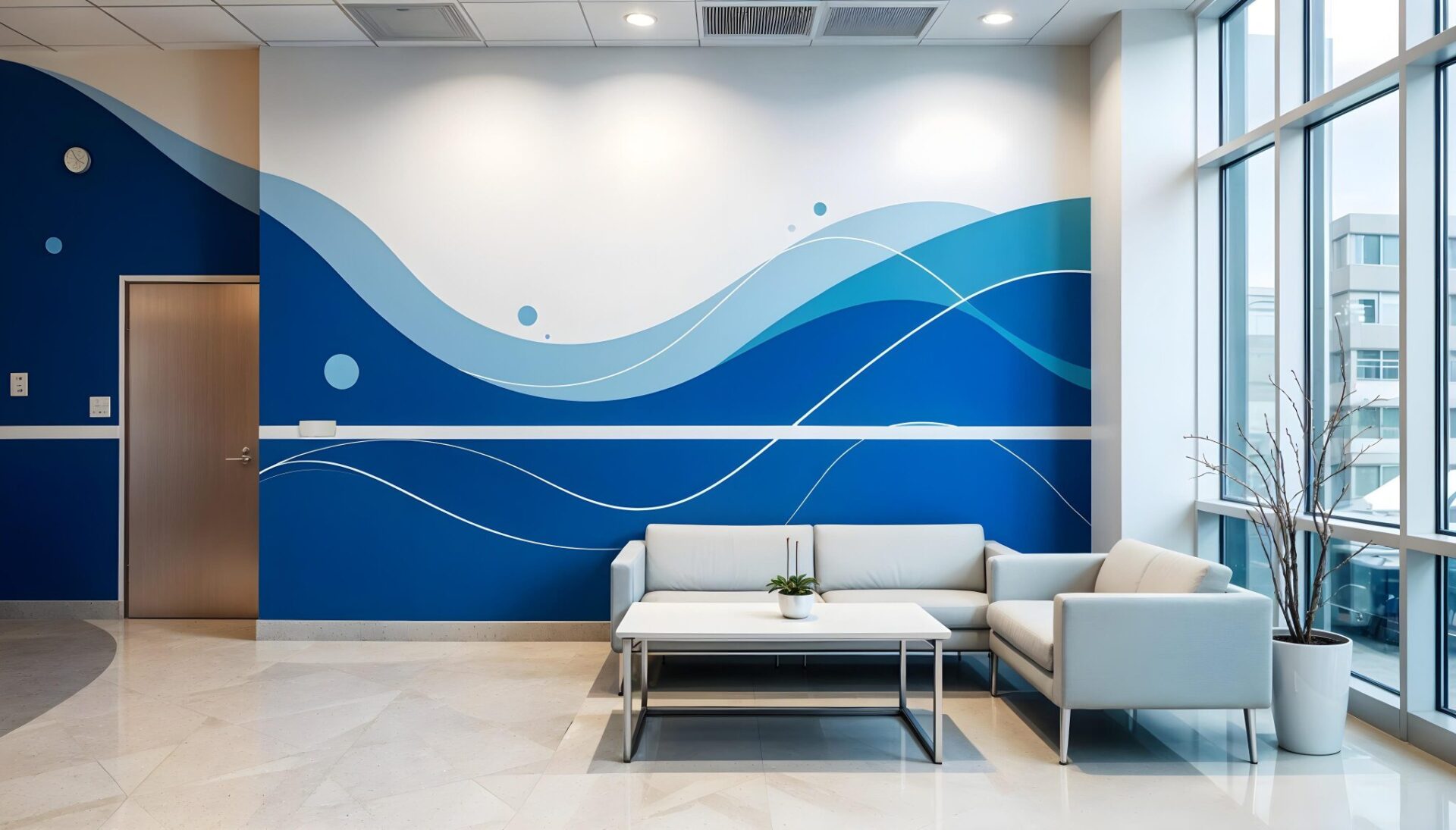 United Signs healthcare environmental graphics