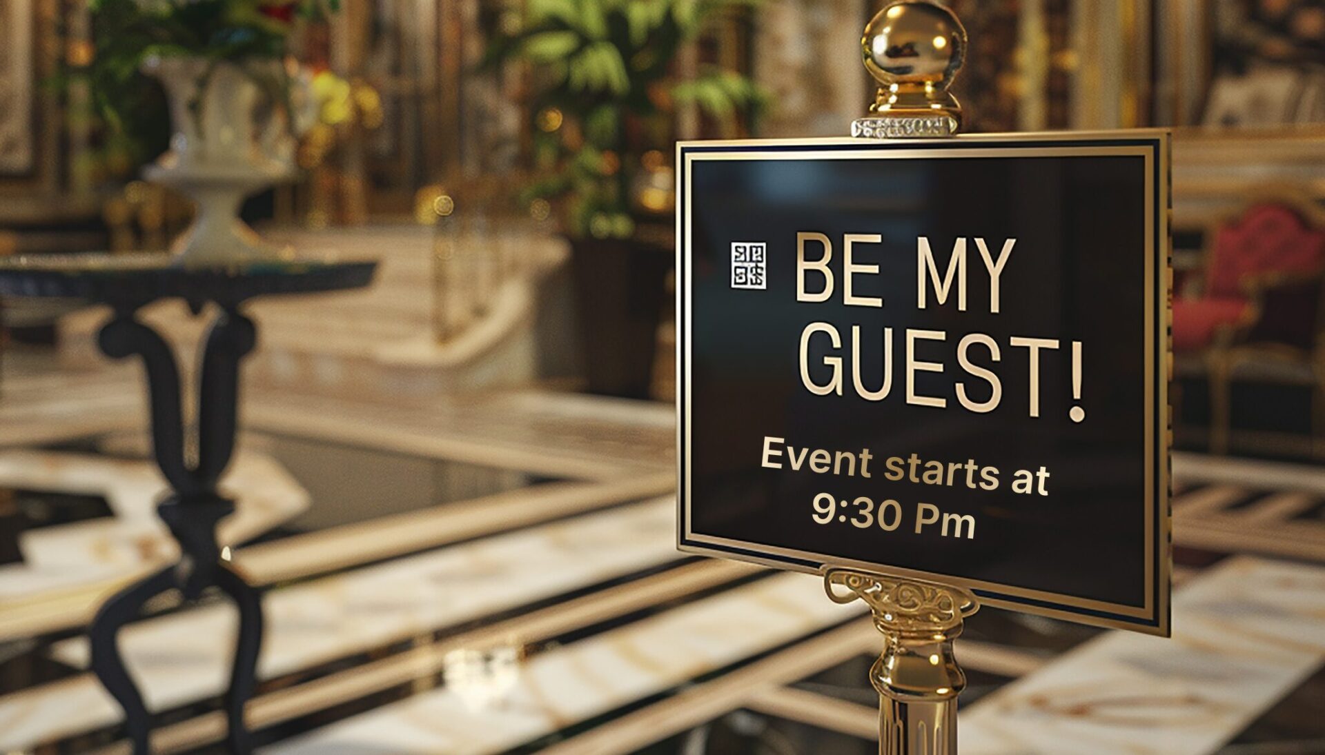 Event Space Signage for Hotels