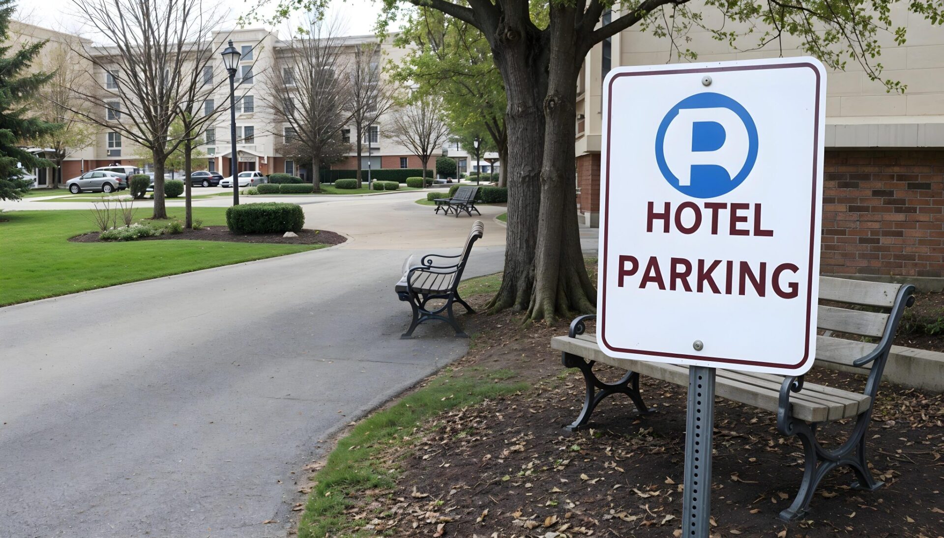 Hotel Parking Signs