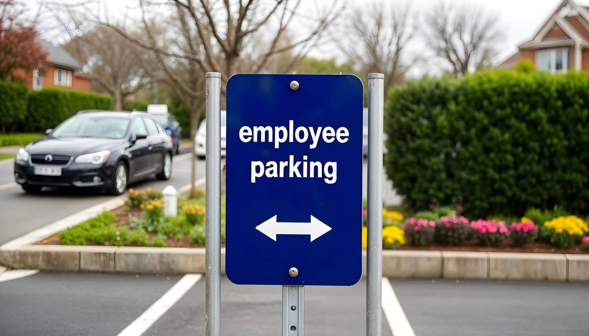 Cultural communication parking signs