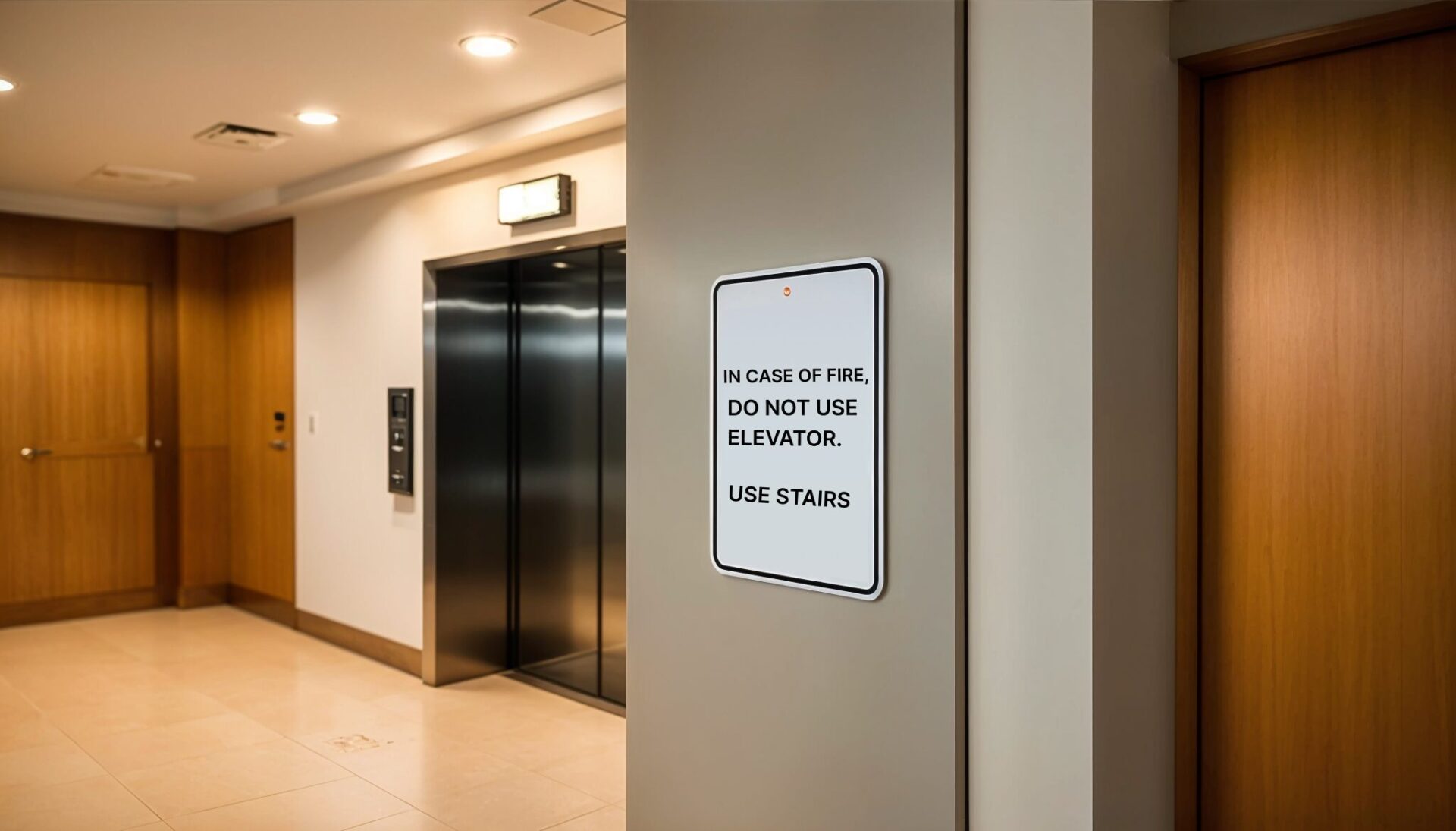 Hotel regulatory signage solutions