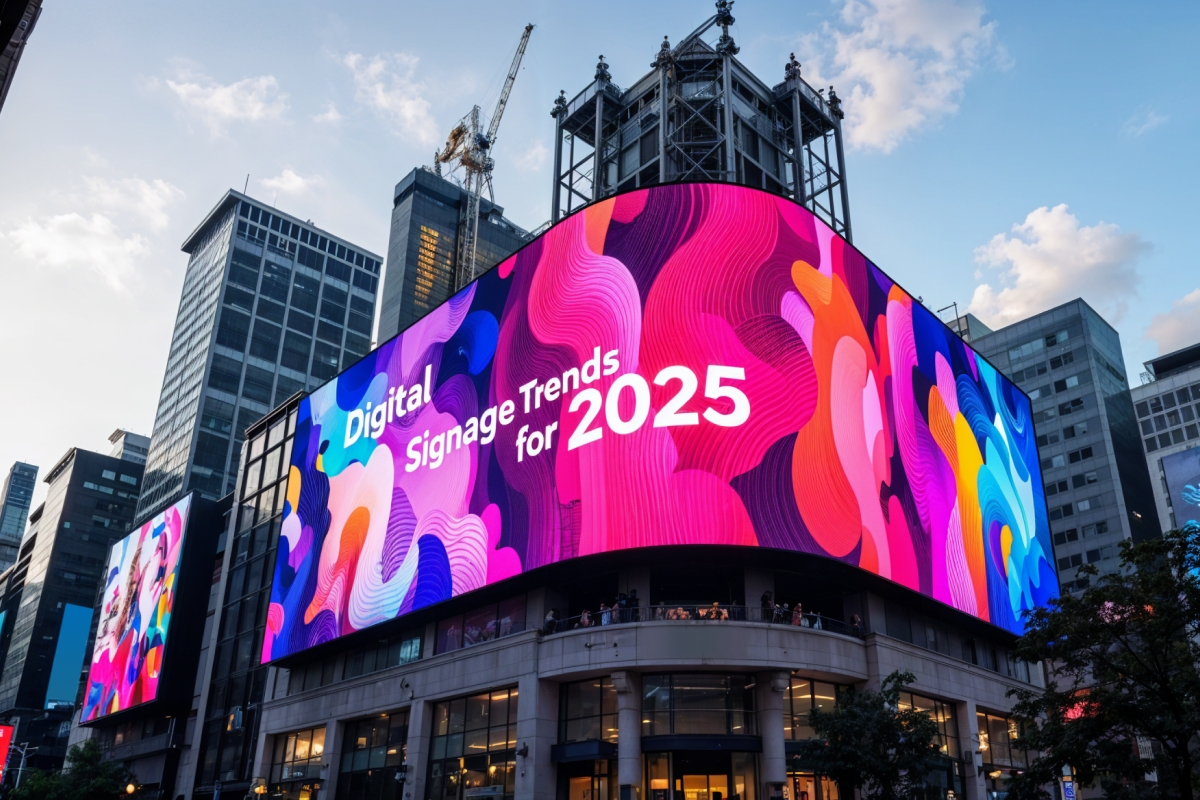 Digital Signage: Key Trends in 2025