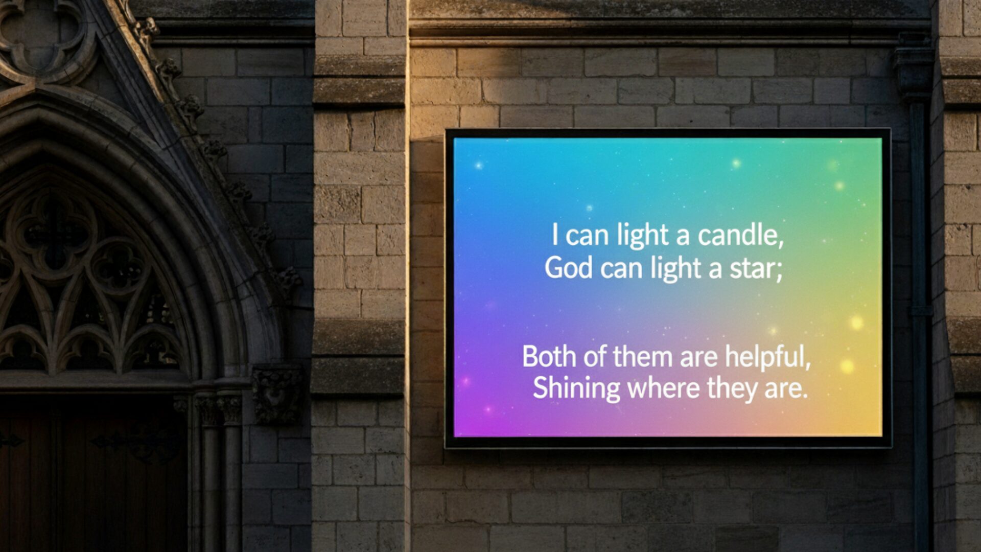 Religious Signage Solution in Atlanta