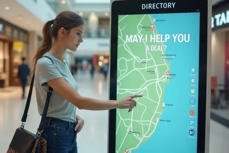 Touchless Digital Signage