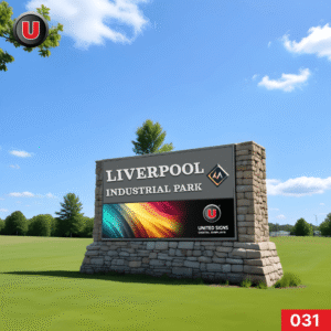 P8 3'h x 8'w Digital LED Business Sign 031 - WiFi Control + High Brightness
