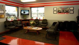 Waiting Area — Automotive Signage interior signage