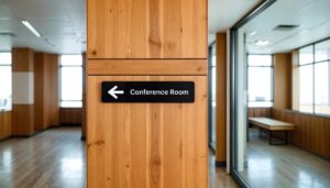 Directional Signs — Education Signage interior signage