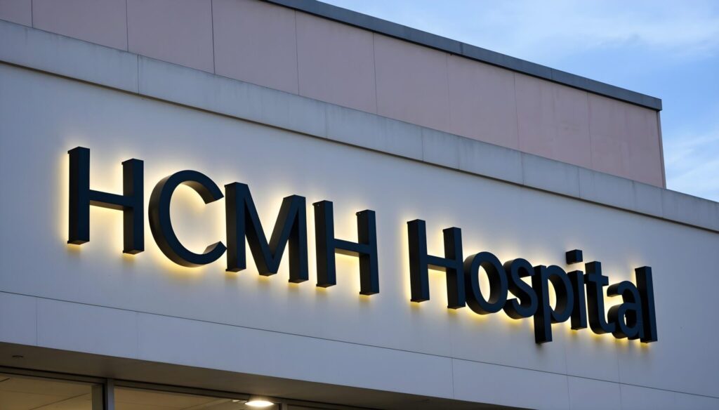Healthcare Signage exterior signage by United Signs