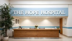 Reception Signage — Healthcare Signage interior signage