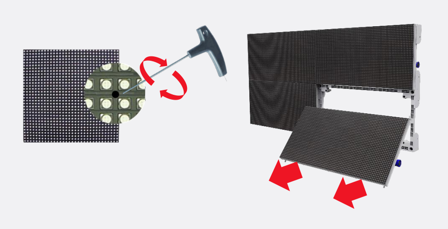 Front Service LED Modules