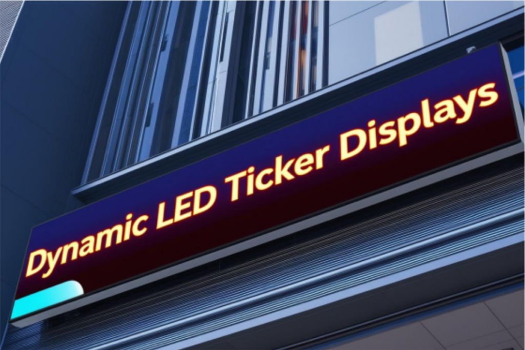 Dynamic Tickers and Ribbons