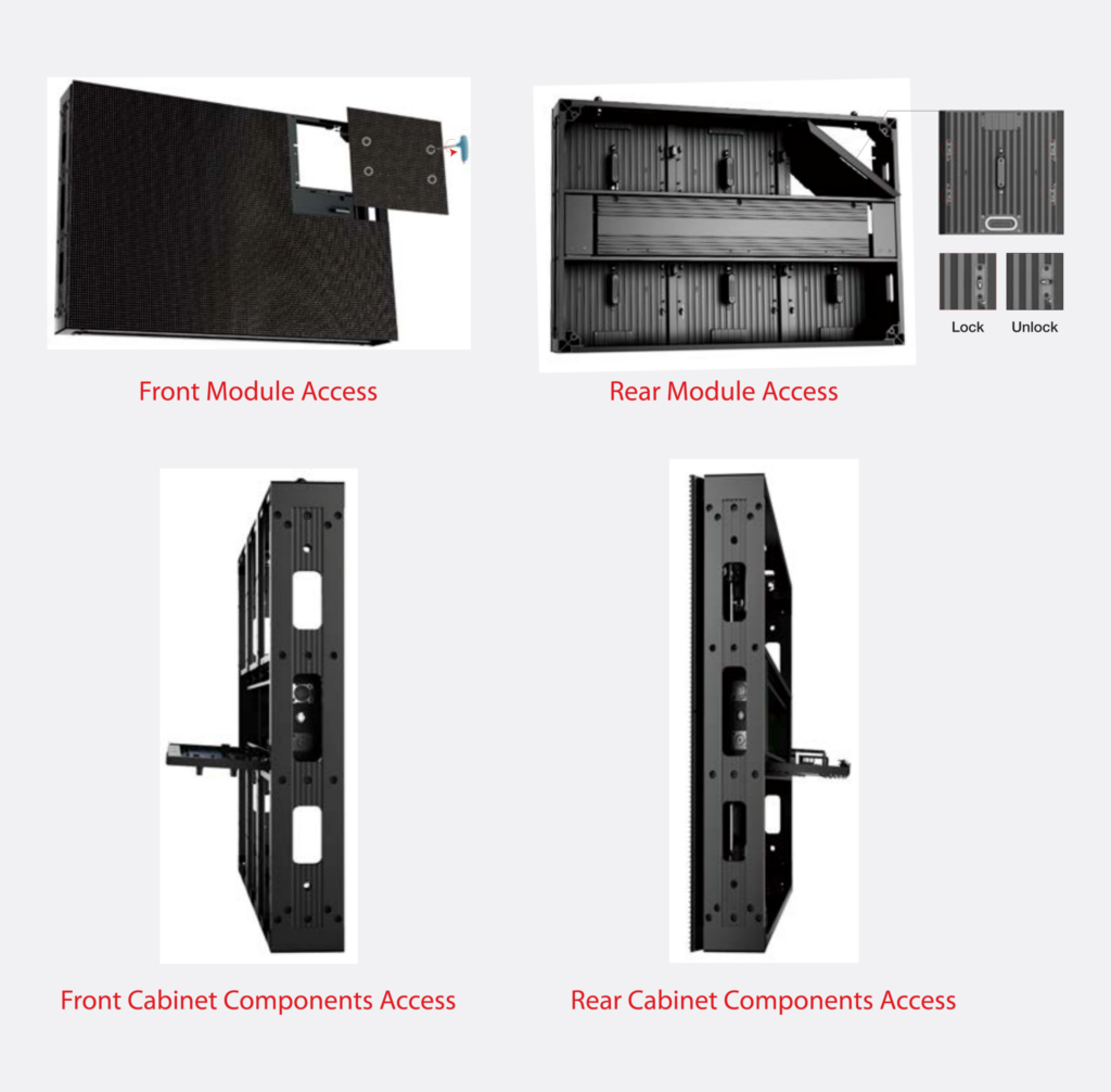 Front & Rear Access