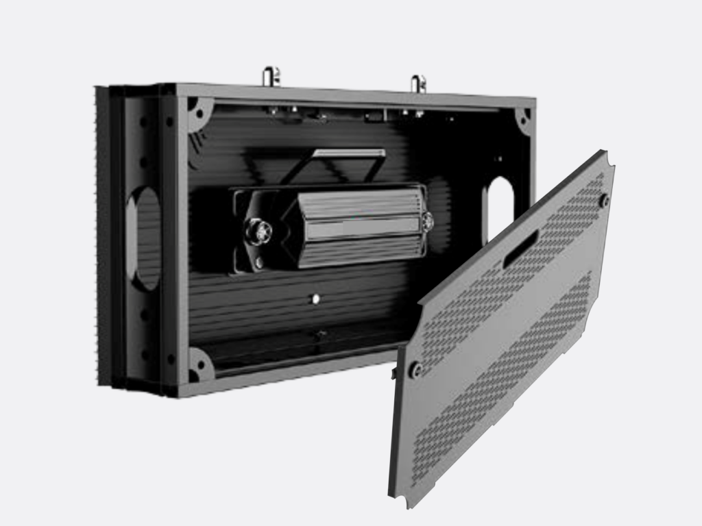 Ventilated Back Cover (Optional)