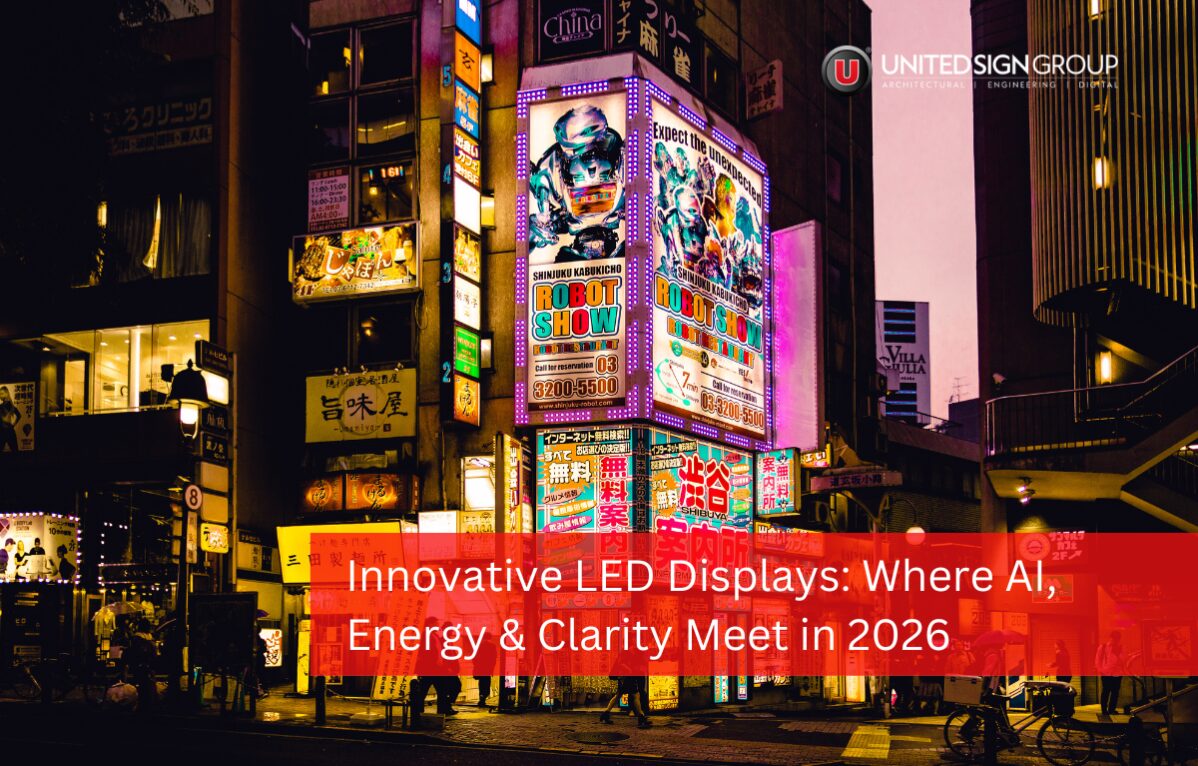 Innovative LED Displays: The 2026 US Signage Shift