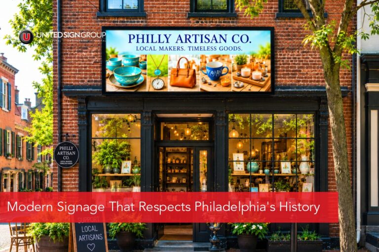 Historic District, Modern Display: Outdoor LED Signage Guidelines for Philadelphia Storefronts