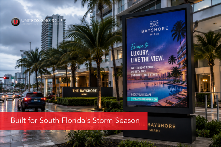 Hurricane-Rated LED Signage for Miami: Building a Display That Survives South Florida