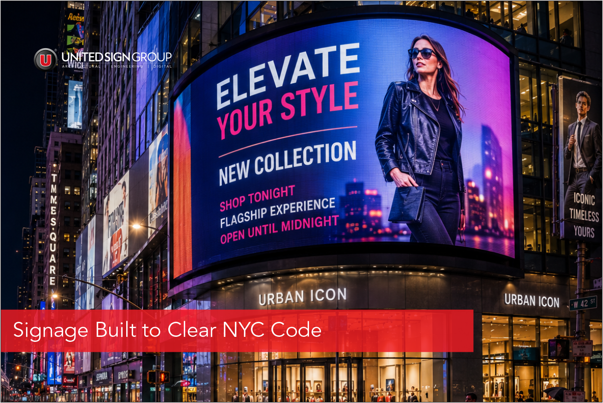 Permits, Setbacks, and Visibility: A New York Business Owner’s Guide to Outdoor LED Signage