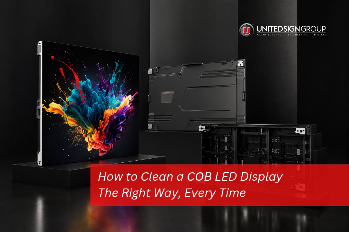 How to Clean a COB LED Display: What Maintenance Looks Like in Real Life