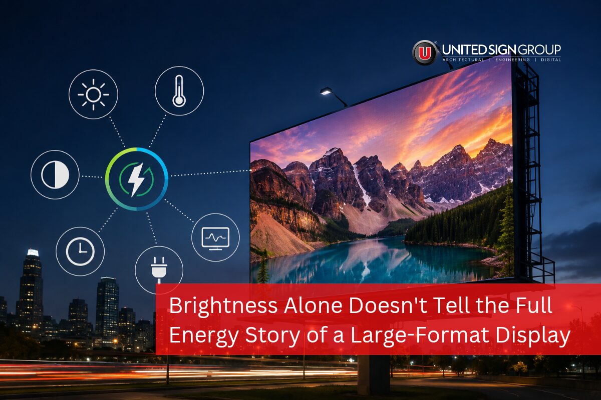 Large-Format LED Energy Savings: Why Brightness Is Only Half the Story