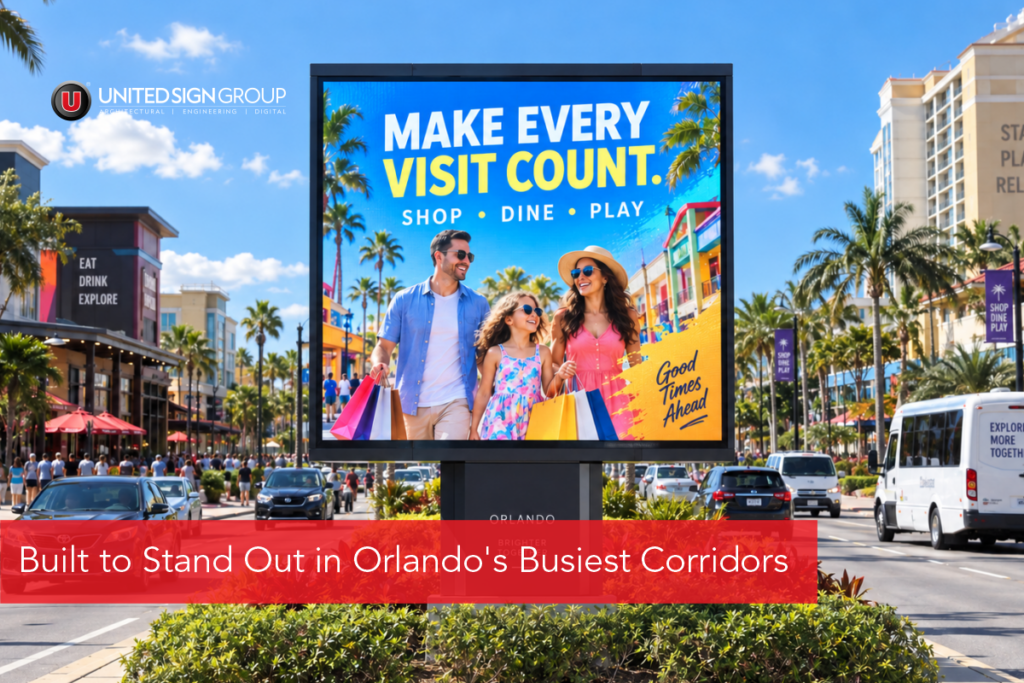 Theme Park Bright: How Orlando Businesses Use Outdoor LED Displays to Capture Tourist Traffic