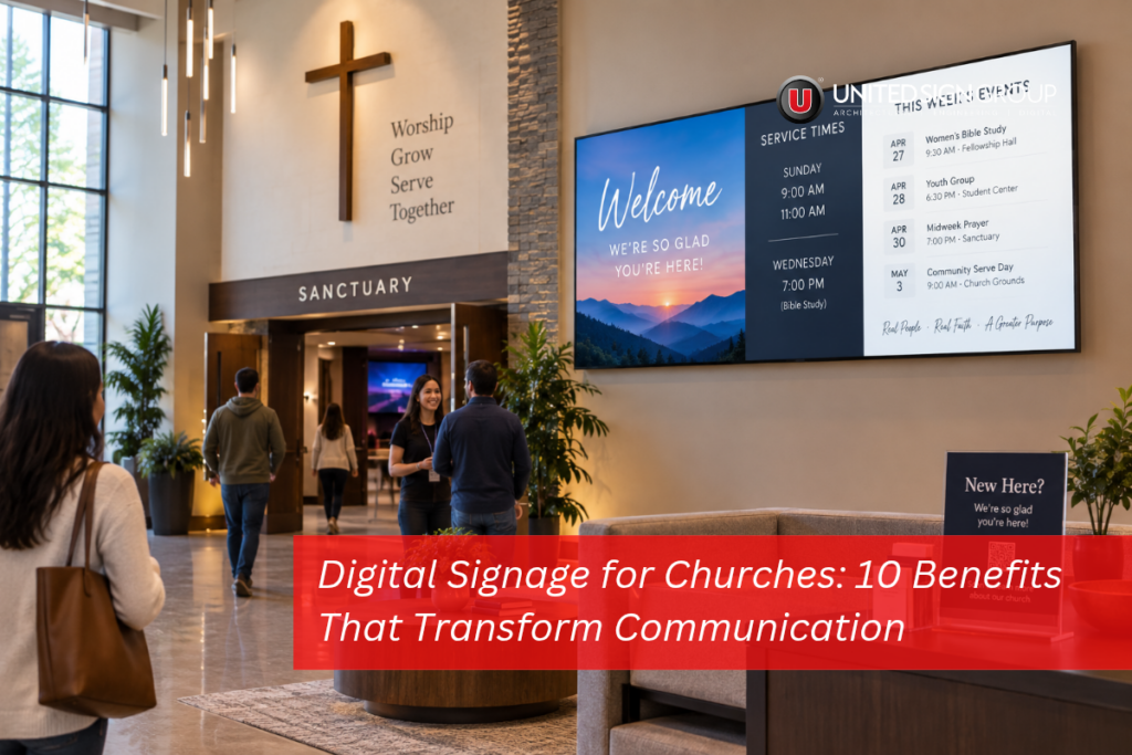 Digital Signage for Churches: 10 Proven Benefits to Engage Your Congregation in 2026