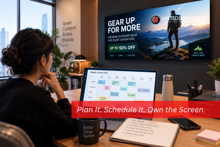 How to Build an LED Content Calendar for Schools, Stadiums, Retail, and Hospitality